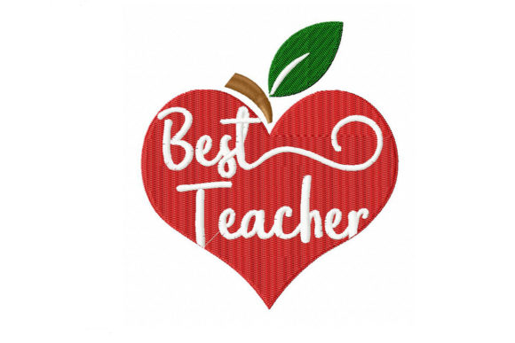 Apple for the Best Teacher: A Premium Sweatshirt Design
