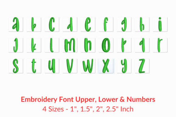 Baobab Fonts Embroidery Design for Chic Apparel