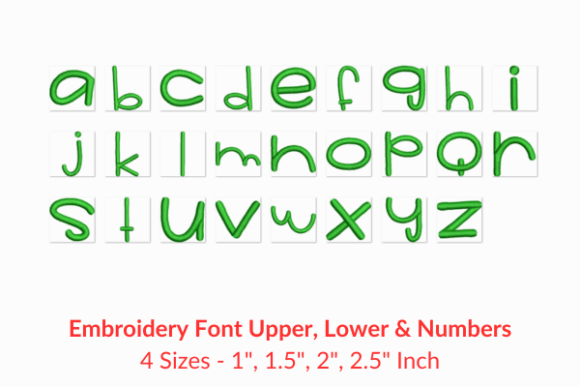 Bumbly Fonts for Unique Apparel Embroidery