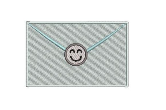 Charming Envelope with Happy Post Seal Design