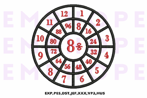 Division Wheel 8: A Fun and Educational Design