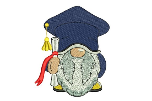 Graduation Gnome: A Charming Addition to Your Embroidery Projects