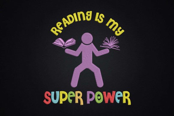 Reading is My Super Power: A Charming Design