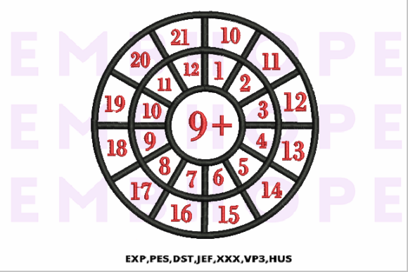 Review: Addition Wheel 9 for Holiday Embroidery